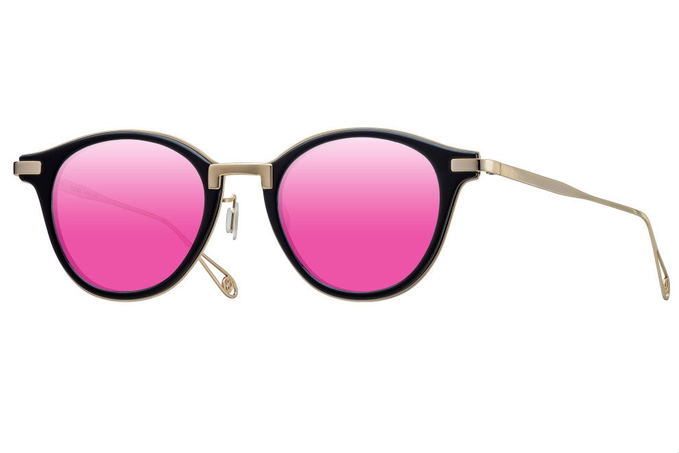 TOKYO STORY -BLACK YELLOW GOLD ZEISS PINK TINT LENSES
