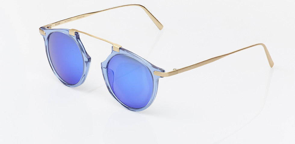 LAST TEMPTATION - NOIR BLUE DALLOZ FLAT BLUE MIRROR LENSES