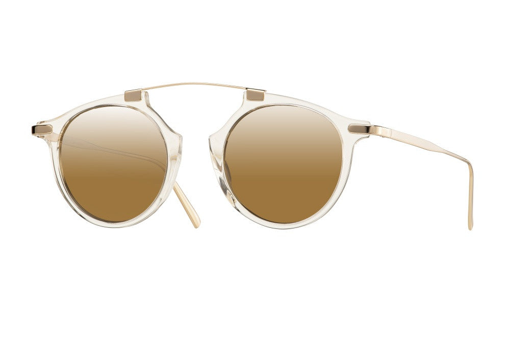 LAST TEMPTATION - LIGHT CHAMPAGNE DALLOZ FLAT PINK MIRROR LENSES