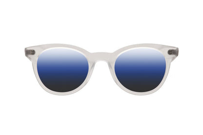 DR STRANGE LOVE - CRYSTAL MATTE DALLOZ BLUE MIRROR LENSES