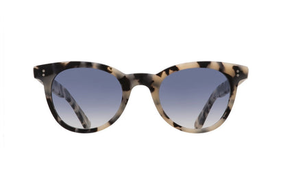 DR STRANGE LOVE - CREAM TORTOISE SHELL ZEISS NAVY GRADED LENSES