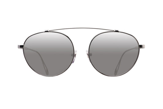 DELIVERANCE - WHITE GOLD DALLOZ FLAT SILVER MIRROR LENSES