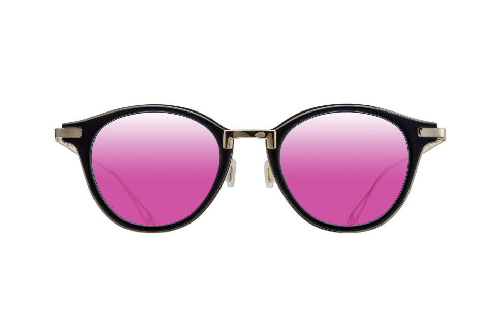 TOKYO STORY -BLACK YELLOW GOLD ZEISS PINK TINT LENSES
