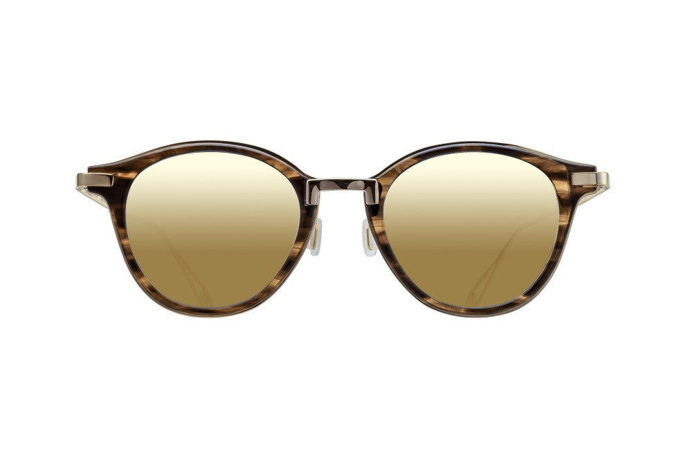 TOKYO STORY - SMOKEY HAVANA DALLOZ GOLD MIRROR LENSES