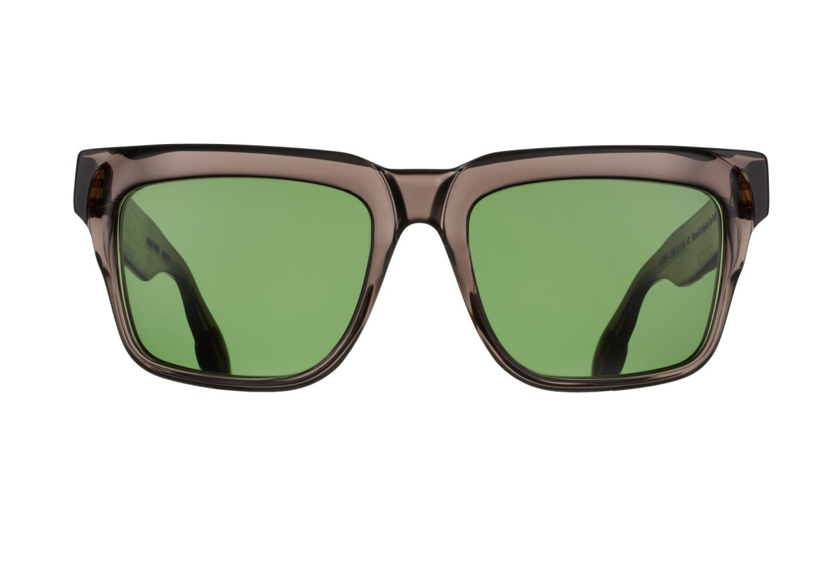 Black Square - Transparent Deep Brown - S