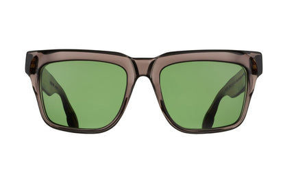 Black Square - Transparent Deep Brown - S