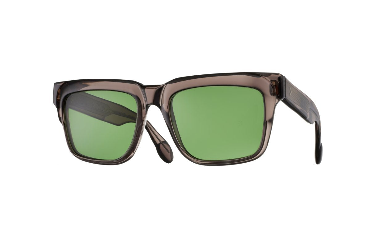 Black Square - Transparent Deep Brown - S