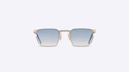 UL02M Rose Gold With Gradient Light Blue Lenses