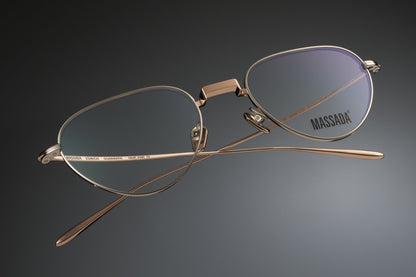 Quadratic - Brushed Chrome Gold