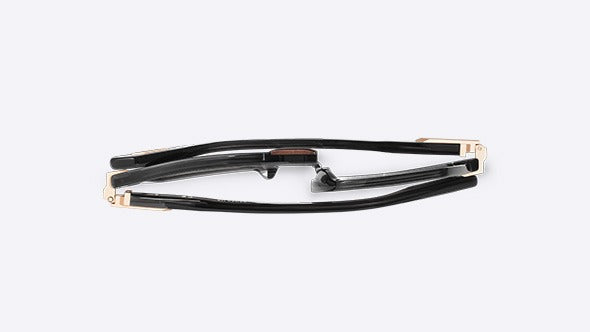 AC01 Black Rose Gold With Demo Lenses