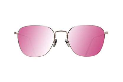 SPACE IS THE PLACE - ROSE GOLD   DALLOZ FLAT PINK MIRROR LENSES