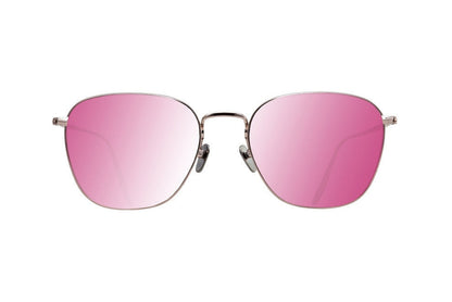 SPACE IS THE PLACE - ROSE GOLD   DALLOZ FLAT PINK MIRROR LENSES