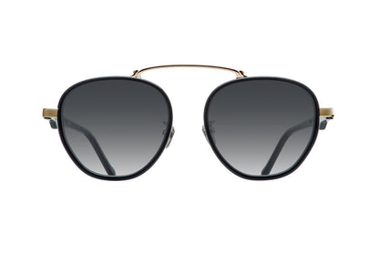 WILD BUNCH - BLACK YELLOW GOLD ZEISS FLAT GREY GRADED LENSES