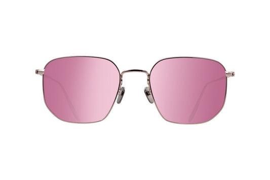 INTERSTELLAR SPACE -  ROSE GOLD  DALLOZ FLAT PINK MIRROR LENSES