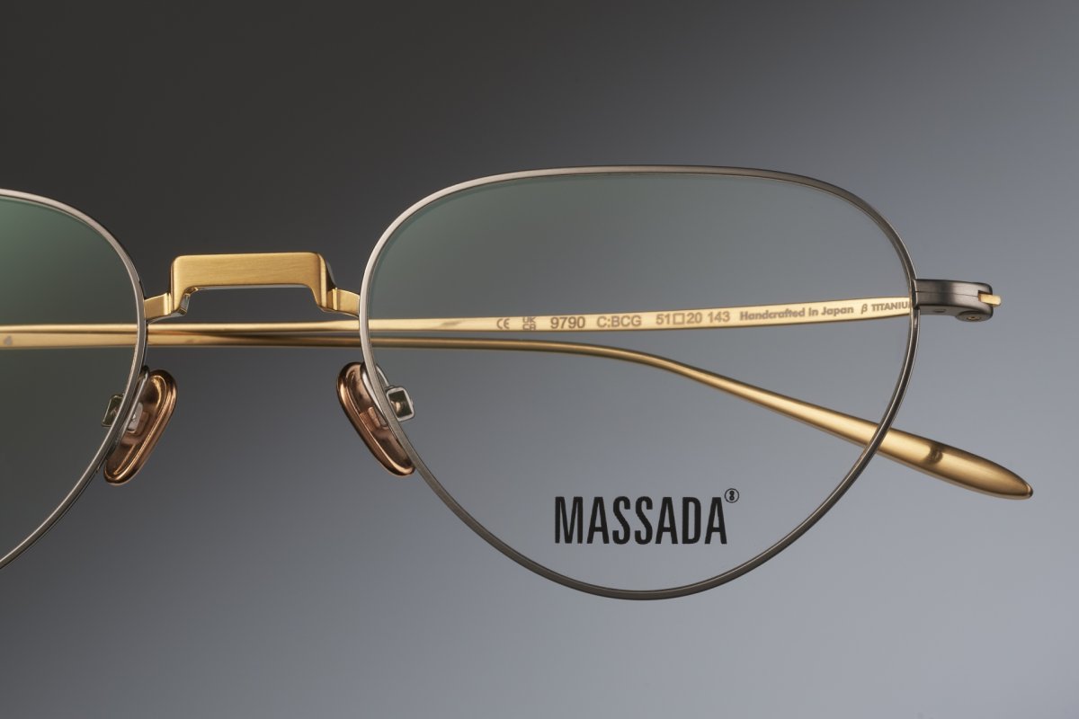 Quadratic - Brushed Chrome Gold