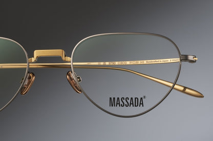 Quadratic - Brushed Chrome Gold