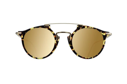 WILD TALES - DARK TORT DALLOZ FLAT GOLD MIRROR LENSES