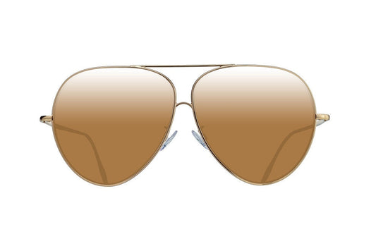 INTO THE WILD -  PURE GOLD DALLOZ GOLD MIRROR LENSES