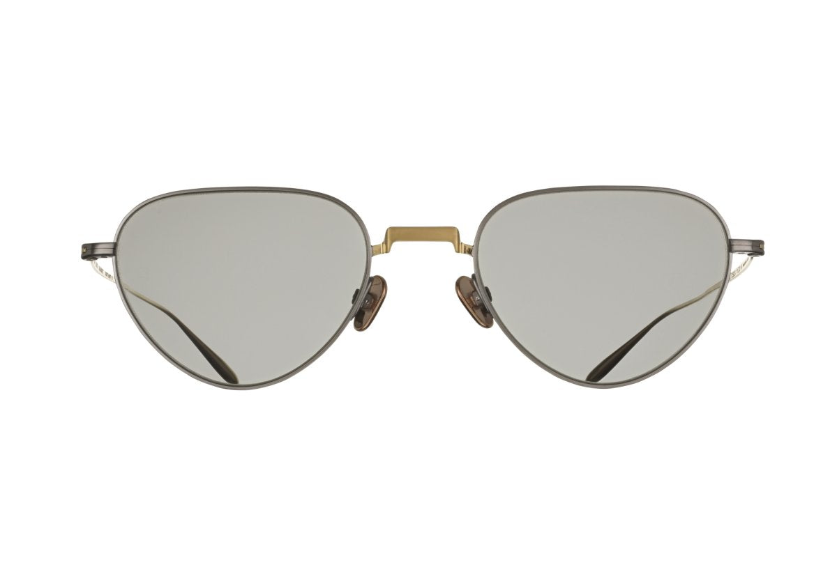 Quadratic - Brushed Chrome Gold - S