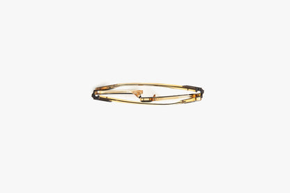 AC02 Whiskey With Flash Rose Gold Lenses