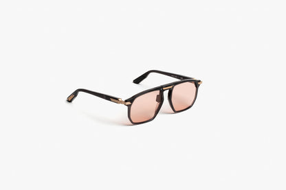 AC03 Black Rose Gold with Light Pink Lenses