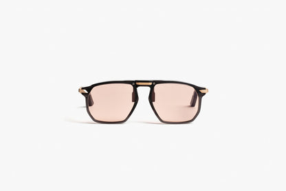 AC03 Black Rose Gold with Light Pink Lenses