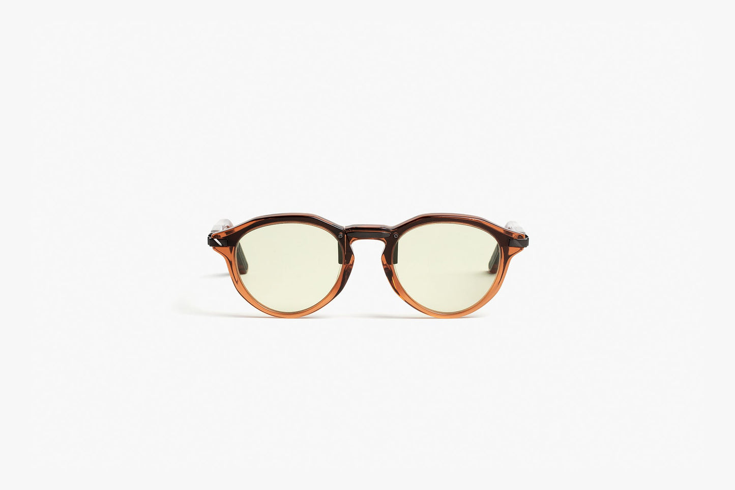 AC05 Light Brown with Light Green Lenses