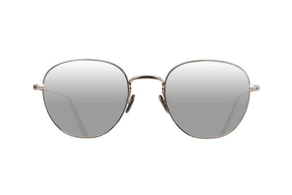 BIRD IN SPACE -  WHITE GOLD DALLOZ FLAT SILVER MIRROR LENSES