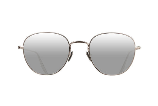 BIRD IN SPACE -  WHITE GOLD DALLOZ FLAT SILVER MIRROR LENSES
