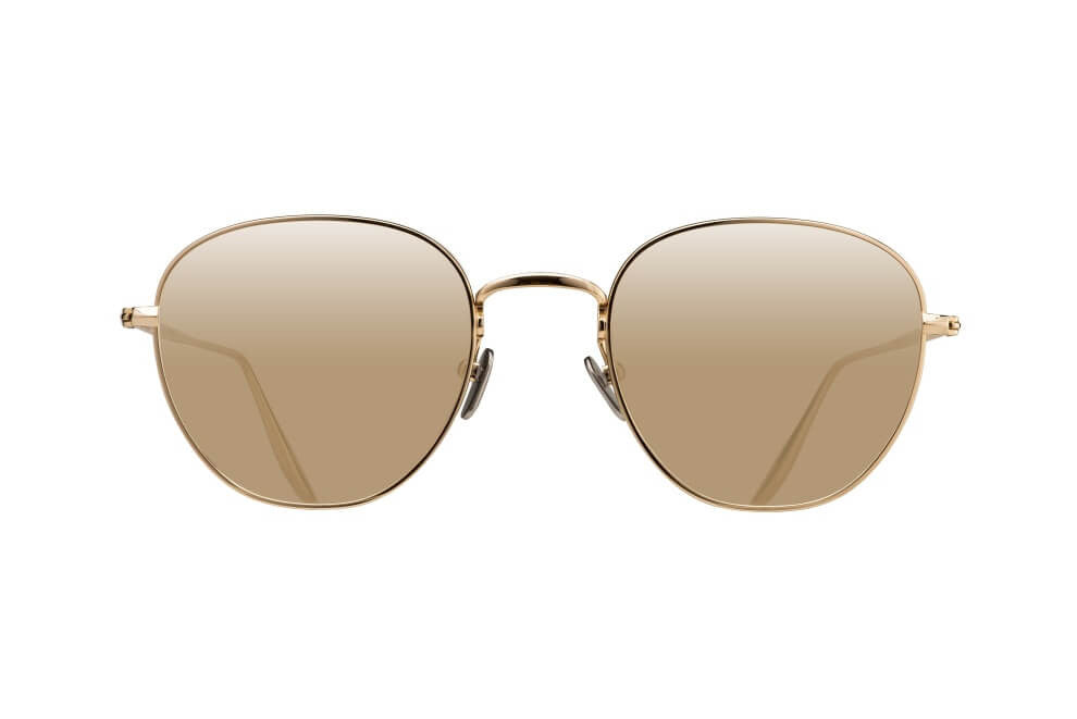 BIRD IN SPACE YELLOW GOLD FLAT LENS