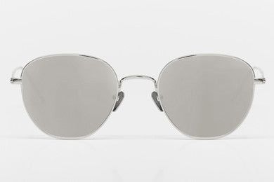 BIRD IN SPACE -  WHITE GOLD DALLOZ FLAT SILVER MIRROR LENSES