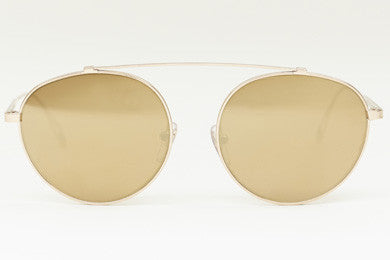 DELIVERANCE - CHAMPAGNE GOLD DALLOZ FLAT GOLD MIRROR LENSES