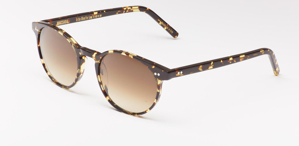 IN THE MOOD FOR LOVE - DARK TORT BARBERINI BROWN GRADED LENSES