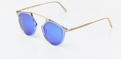 LAST TEMPTATION  - NOIR BLUE DALLOZ FLAT BLUE MIRROR LENSES