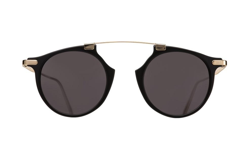 LAST TEMPTATION - BLACK DALLOZ FLAT GOLD MIRROR LENSES