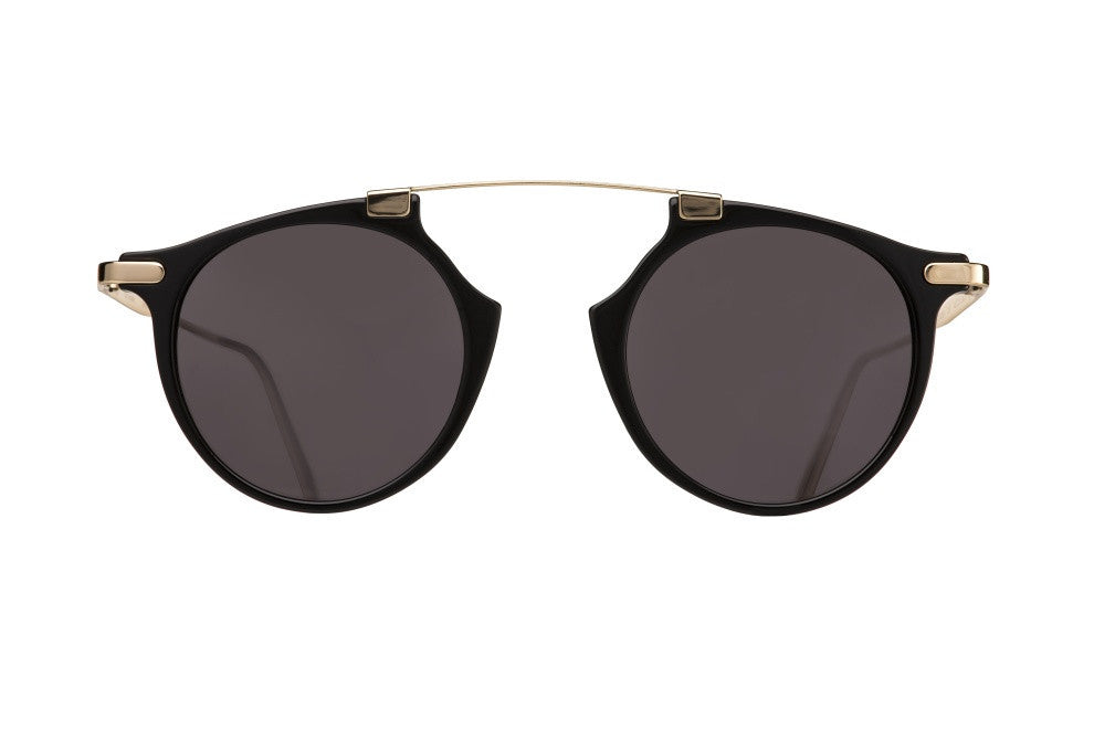 LAST TEMPTATION - BLACK DALLOZ FLAT GOLD MIRROR LENSES