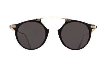 LAST TEMPTATION - BLACK DALLOZ FLAT GOLD MIRROR LENSES