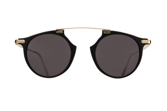 LAST TEMPTATION - BLACK DALLOZ FLAT GOLD MIRROR LENSES