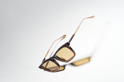 LT 02E Brown With Light Brown Lenses