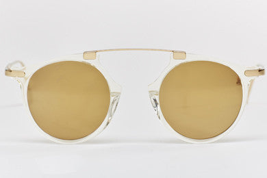 LAST TEMPTATION - LIGHT CHAMPAGNE DALLOZ FLAT PINK MIRROR LENSES