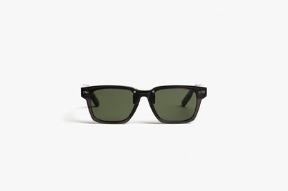 Momentum 05-C1 Crystal Black with Green Lenses