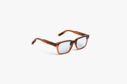 Momentum 05-C2 Crystal Light Brown w/ Blue Lenses