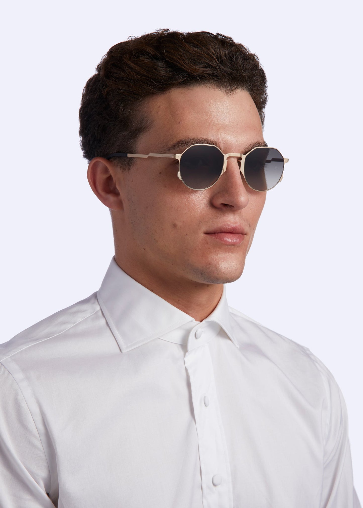 Achille Rose Gold Grey