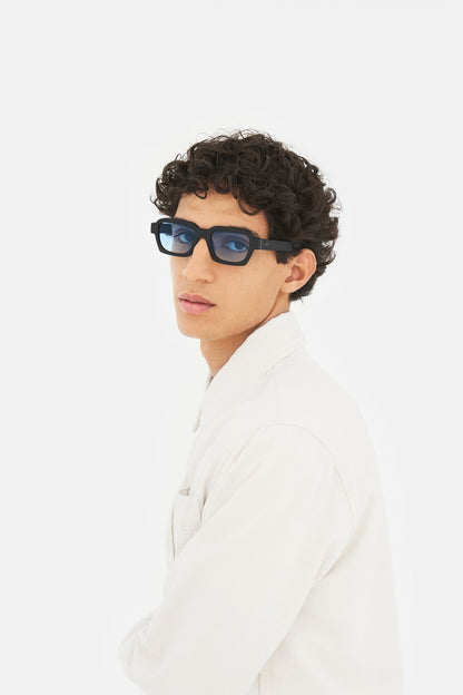 Caro Black Matte/Blue