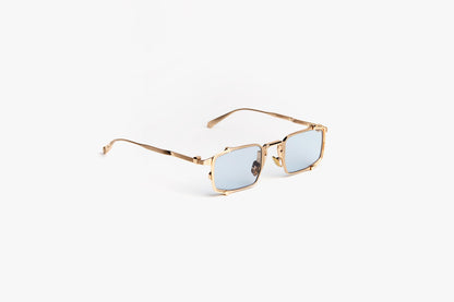 Tectum 02-C3 Light Gold with Azure Lenses