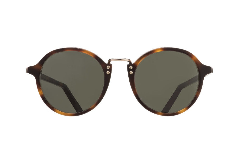 THE GREAT GATSBY II - DARK HAVANA ZEISS GREEN TINT LENSES