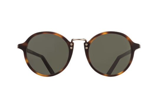 THE GREAT GATSBY II - DARK HAVANA ZEISS GREEN TINT LENSES