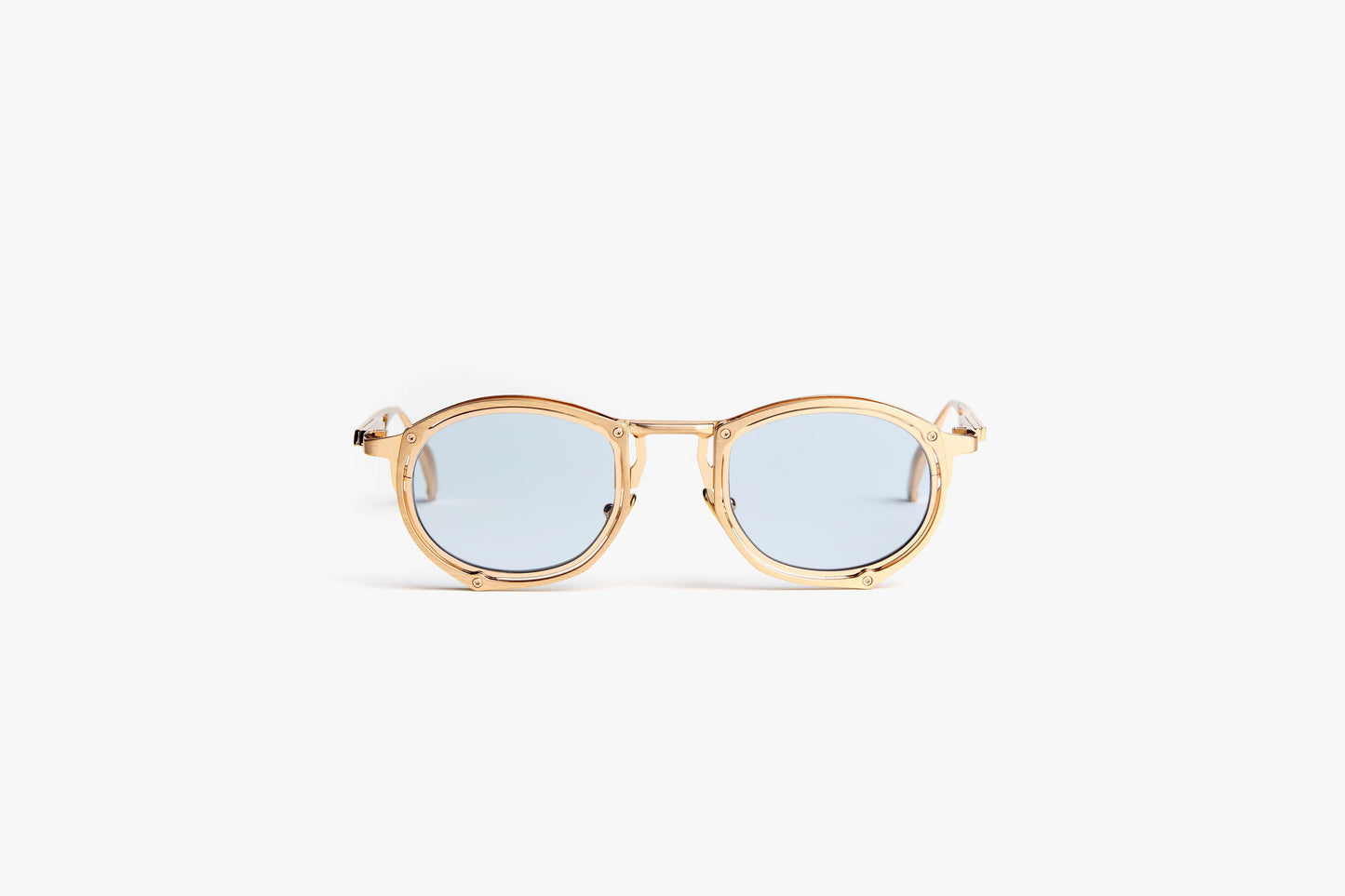 Trinitas 03-C3 Light Gold with Light Azure Lenses