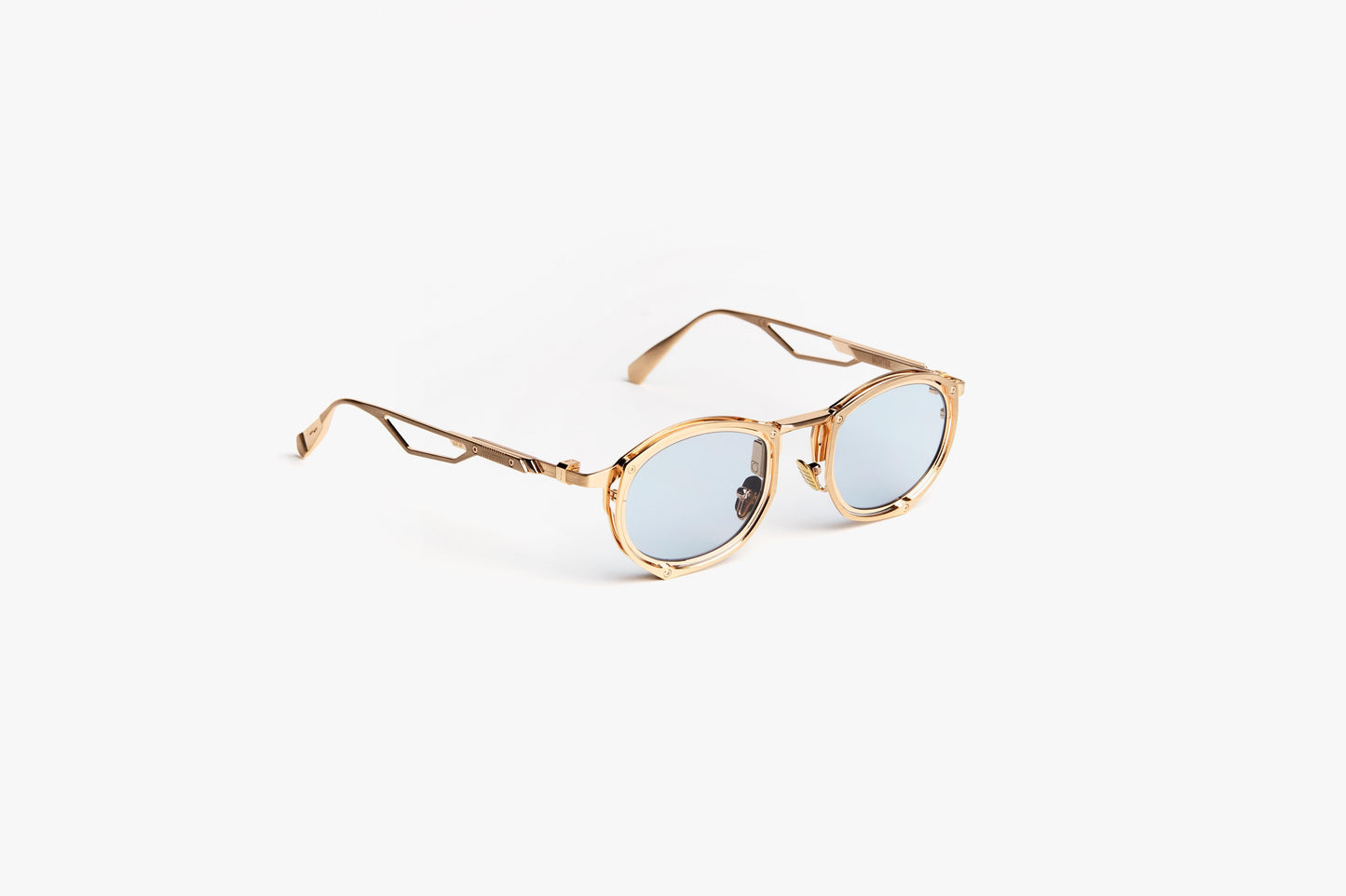 Trinitas 03-C3 Light Gold with Light Azure Lenses