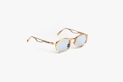 Trinitas 03-C3 Light Gold with Light Azure Lenses